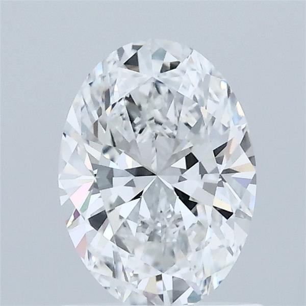 1ct Oval D VVS2 Lab Created Diamond