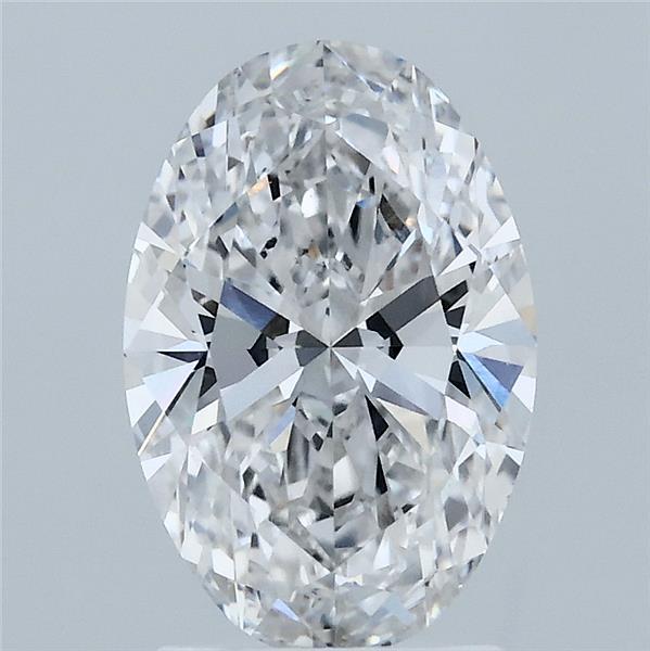 2.02ct Oval E VVS2 Lab Created Diamond