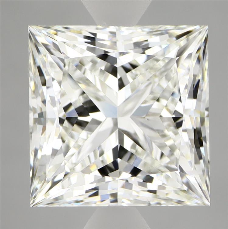 5.02ct Princess F VS1 Lab Created Diamond