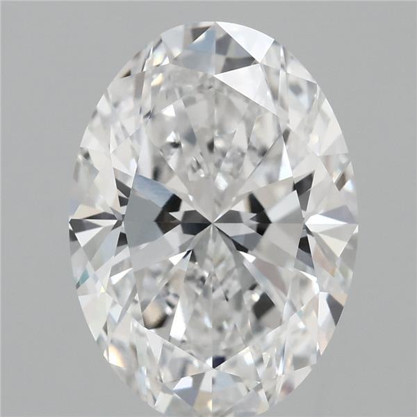 5.01ct Oval E VVS1 Lab Created Diamond