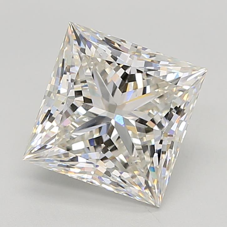 4.05ct Princess G VVS2 Lab Created Diamond