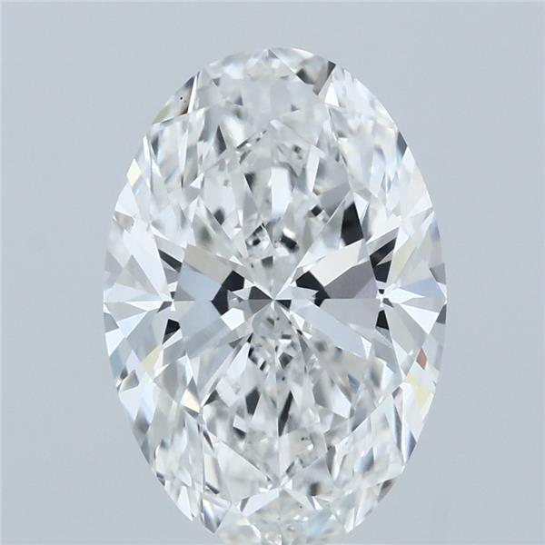 2.84ct Oval E VS1 Lab Created Diamond