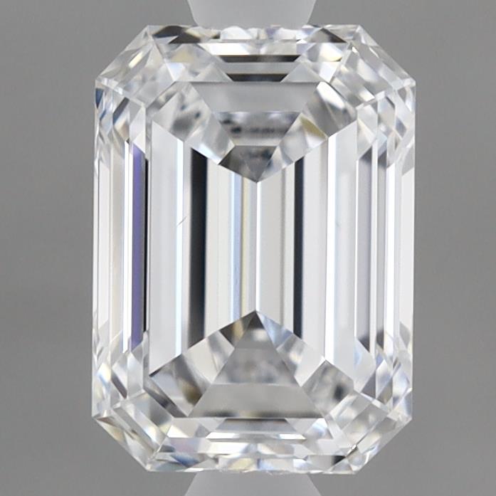 0.96ct Emerald D VS1 Lab Created Diamond