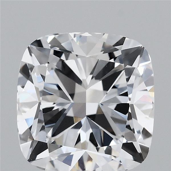 3.35ct Cushion D VVS2 Lab Created Diamond