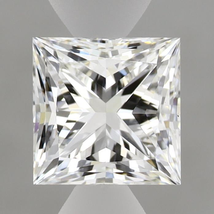 1.38ct Princess D VVS2 Lab Created Diamond