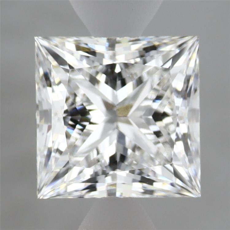 2.56ct Princess E VS1 Lab Created Diamond