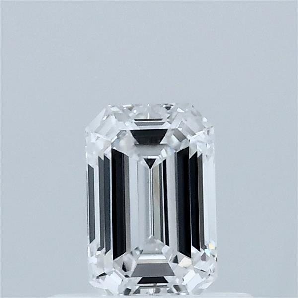 0.53ct Emerald D VVS2 Lab Created Diamond