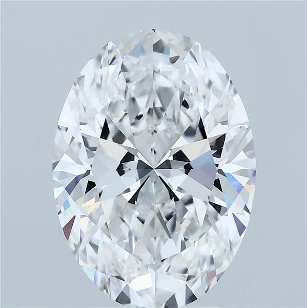 4.04ct Oval D VVS2 Lab Created Diamond