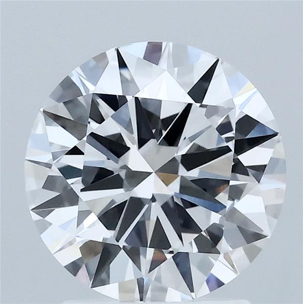 2ct Round D VVS2 Lab Created Diamond