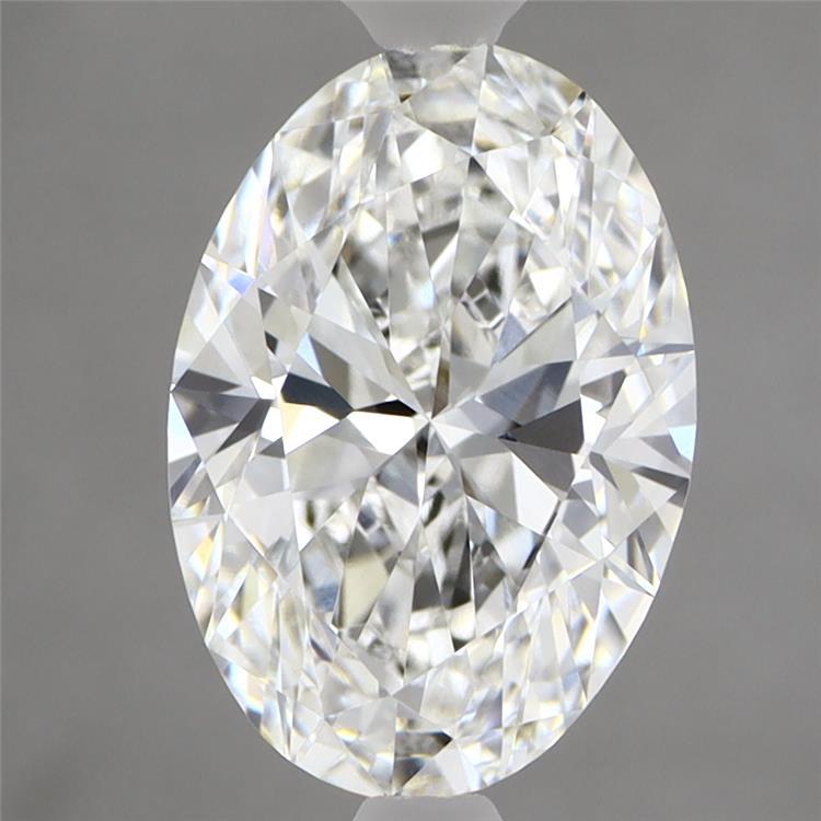 2.46ct Oval E VVS2 Lab Created Diamond