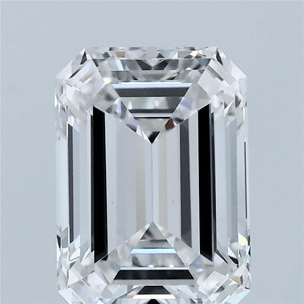 2.03ct Emerald F VVS2 Lab Created Diamond