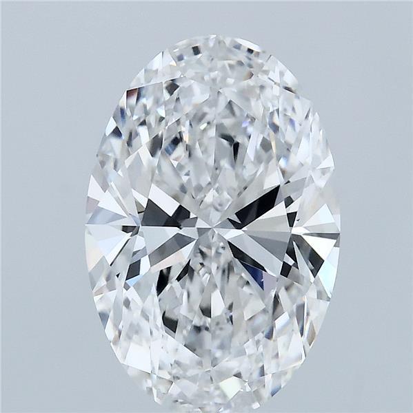 3.02ct Oval E VVS2 Lab Created Diamond