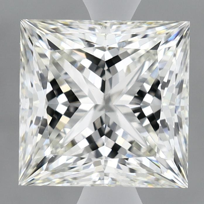 2.49ct Princess G VVS2 Lab Created Diamond