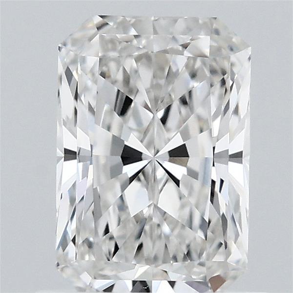 0.91ct Radiant F VVS2 Lab Created Diamond