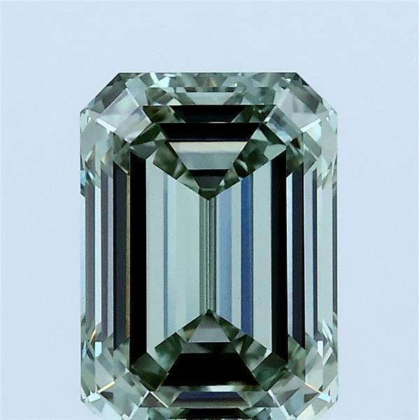 2.07ct Emerald FANCY INTENSE GREEN VVS2 Lab Created Diamond