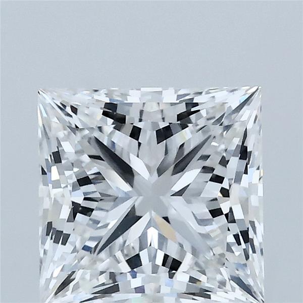 2.04ct Princess E VVS2 Lab Created Diamond
