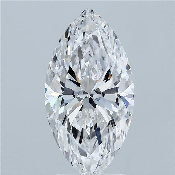 3.06ct Marquise E VVS2 Lab Created Diamond