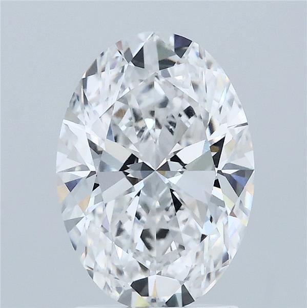 2.1ct Oval E VVS2 Lab Created Diamond
