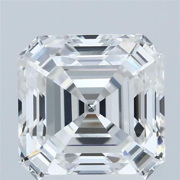 3.08ct Asscher E VVS2 Lab Created Diamond