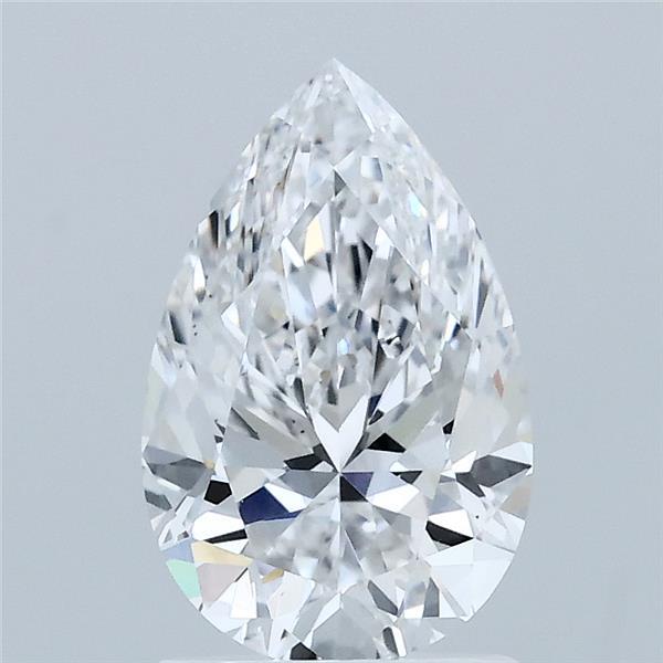 1.6ct Pear E VS1 Lab Created Diamond