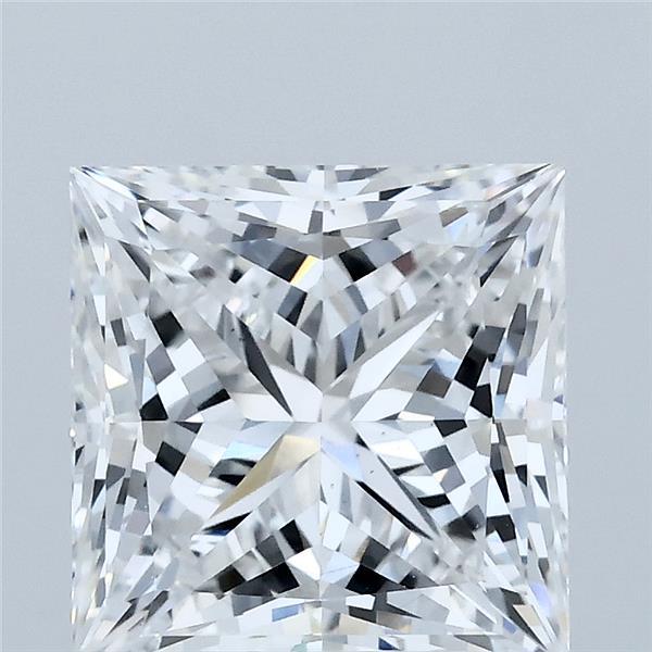 3.55ct Princess D VS1 Lab Created Diamond
