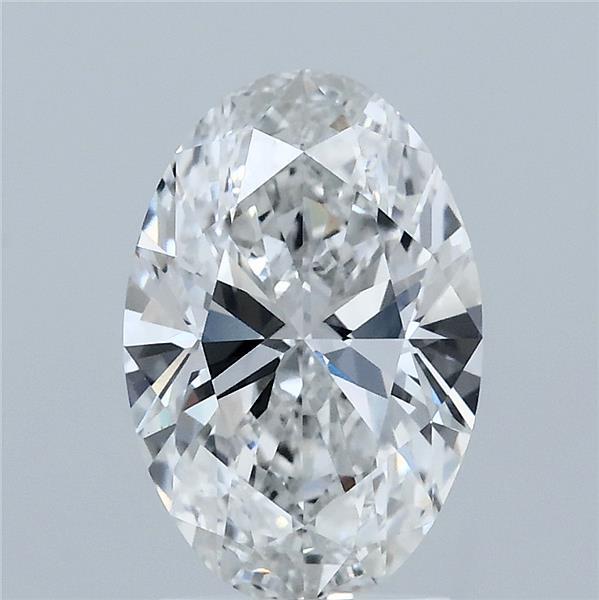 2.08ct Oval E VVS2 Lab Created Diamond