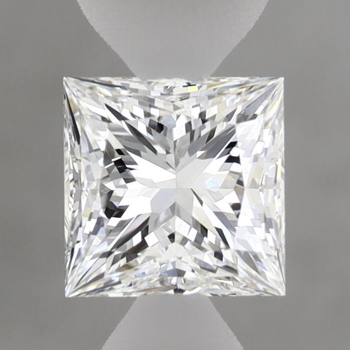 0.98ct Princess E VVS2 Lab Created Diamond