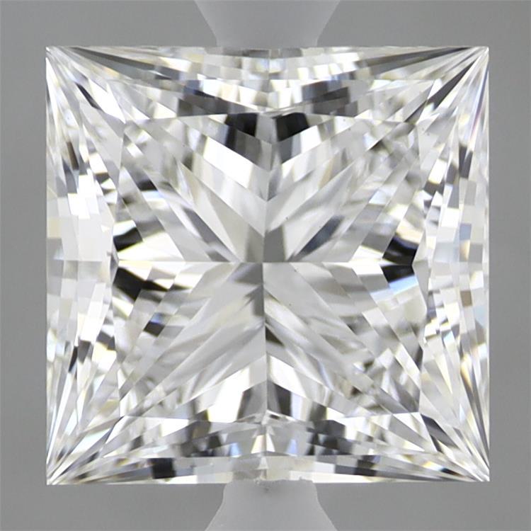 3.01ct Princess E VVS2 Lab Created Diamond