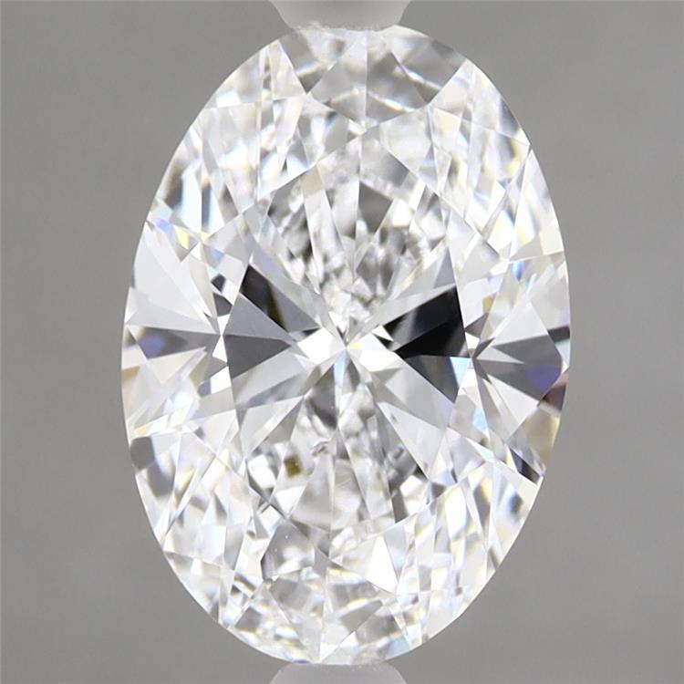 1.96ct Oval D VVS2 Lab Created Diamond