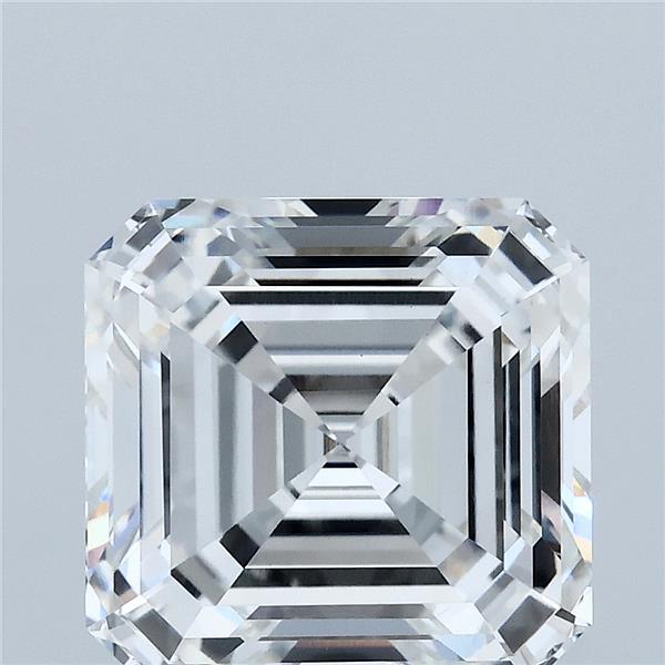 5.03ct Asscher F VVS2 Lab Created Diamond
