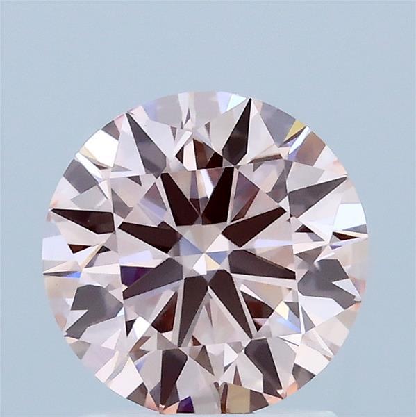 1.5ct Round FANCY INTENSE PINK VVS2 Lab Created Diamond