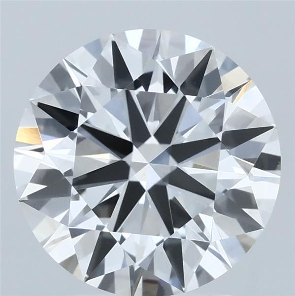 2.82ct Round F VVS2 Lab Created Diamond