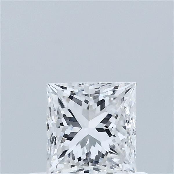 0.54ct Princess D VVS2 Lab Created Diamond