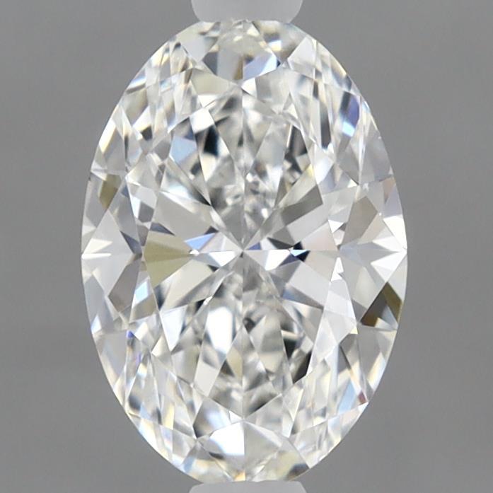 0.92ct Oval D VVS2 Lab Created Diamond