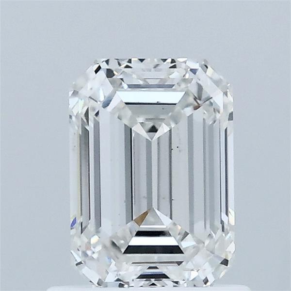1.04ct Emerald F VS1 Lab Created Diamond