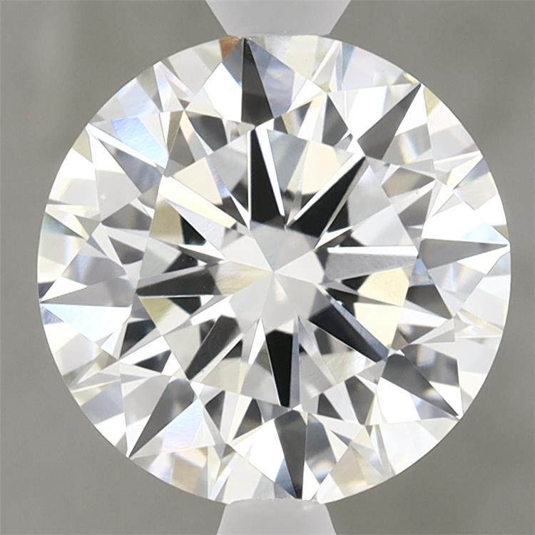 3.82ct Round F VVS2 Lab Created Diamond