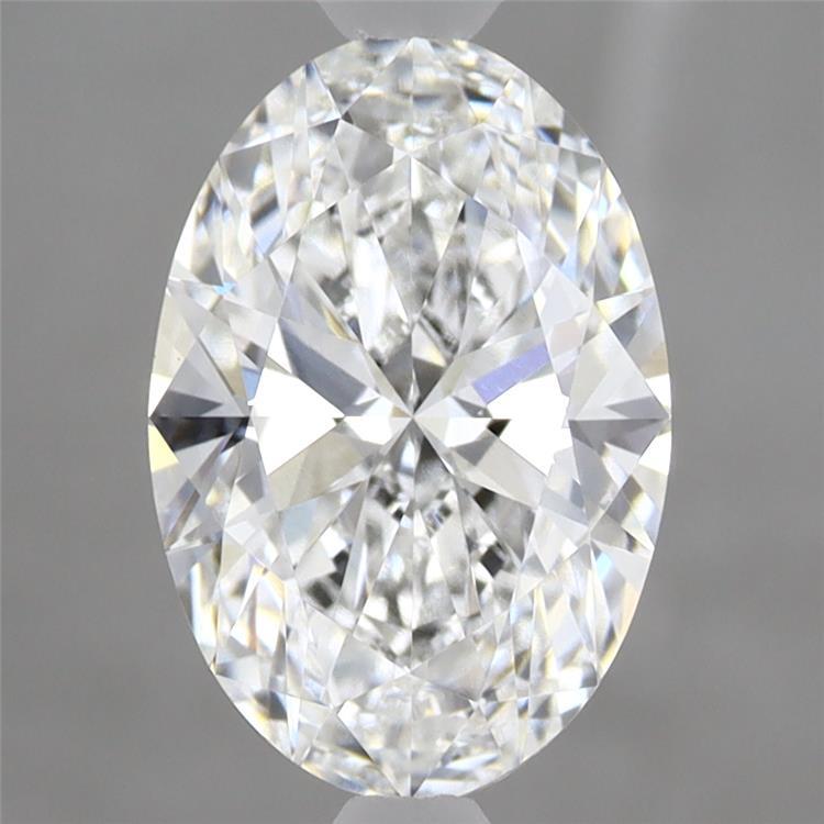 2.1ct Oval D VVS2 Lab Created Diamond