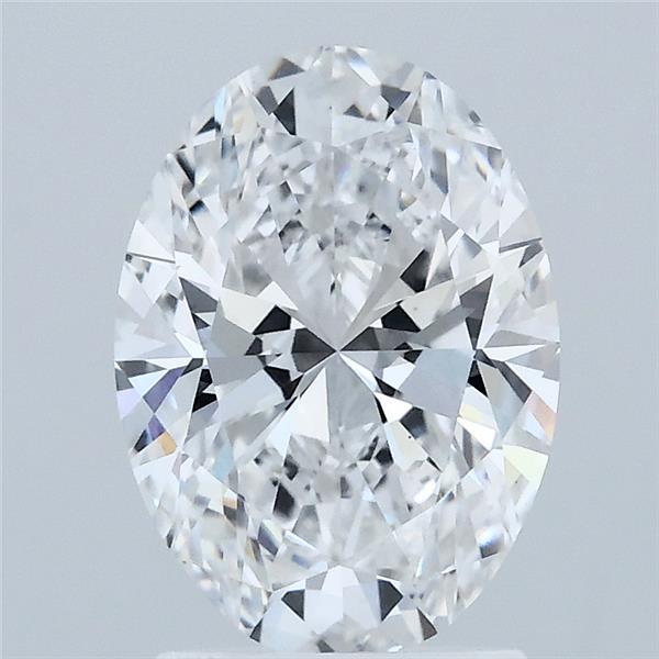 2.01ct Oval D VS1 Lab Created Diamond