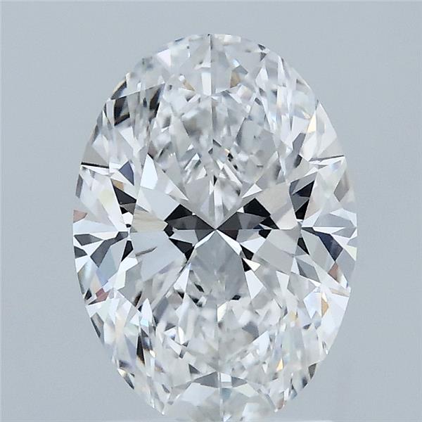 2.06ct Oval E VVS2 Lab Created Diamond