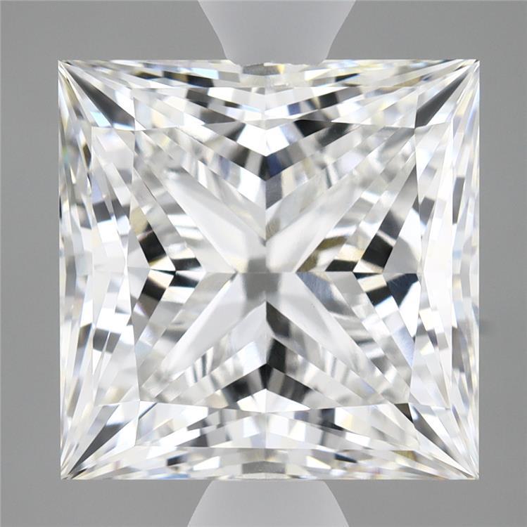 5.11ct Princess E VVS2 Lab Created Diamond