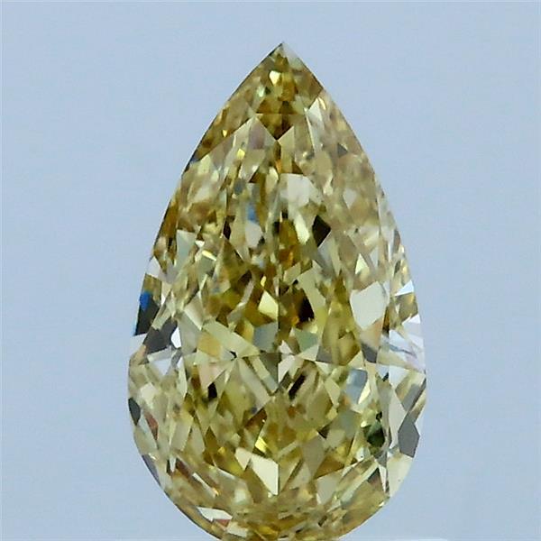 1.03ct Pear FANCY INTENSE YELLOW VS1 Lab Created Diamond