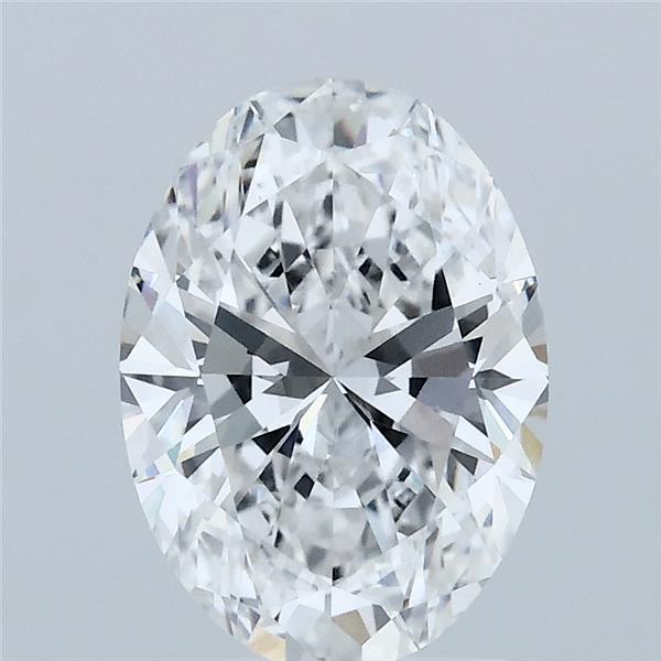 2ct Oval E VVS2 Lab Created Diamond