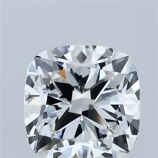 4.1ct Cushion F VVS2 Lab Created Diamond