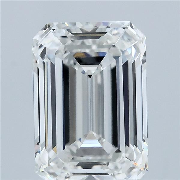 3.01ct Emerald F VVS2 Lab Created Diamond