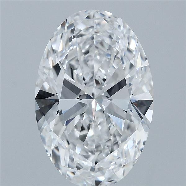 3.01ct Oval D VVS1 Lab Created Diamond