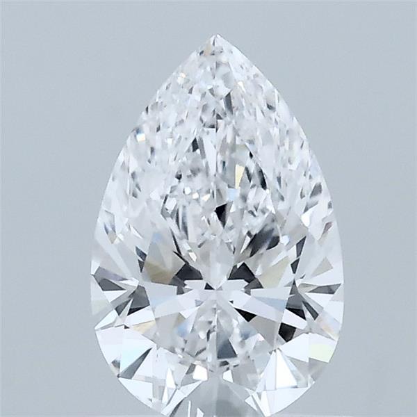 0.88ct Pear D VVS2 Lab Created Diamond