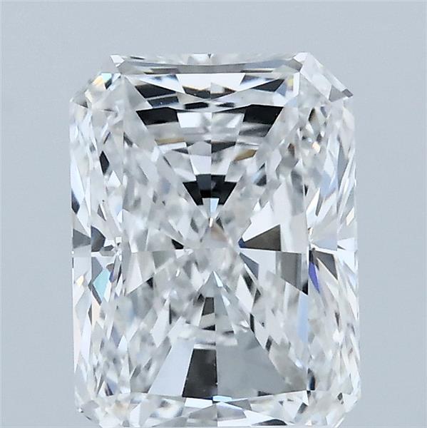 2ct Radiant E VS1 Lab Created Diamond