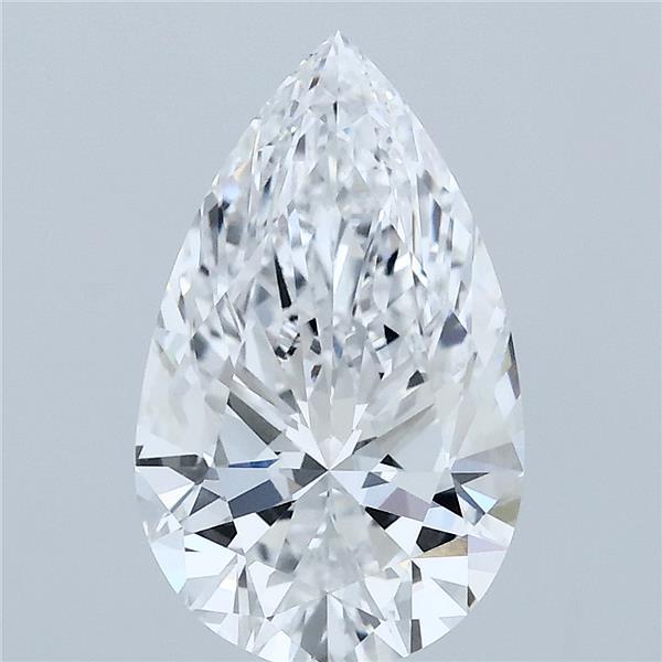 2.42ct Pear D VVS1 Lab Created Diamond