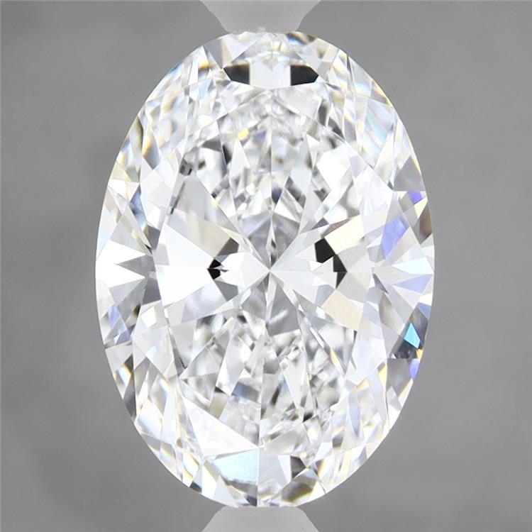 2.8ct Oval D VVS2 Lab Created Diamond