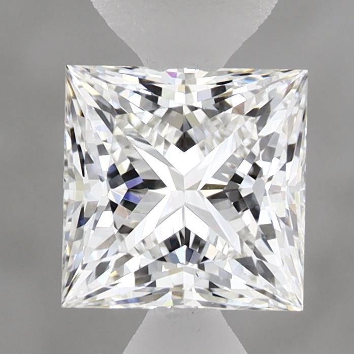 1.37ct Princess E VVS2 Lab Created Diamond